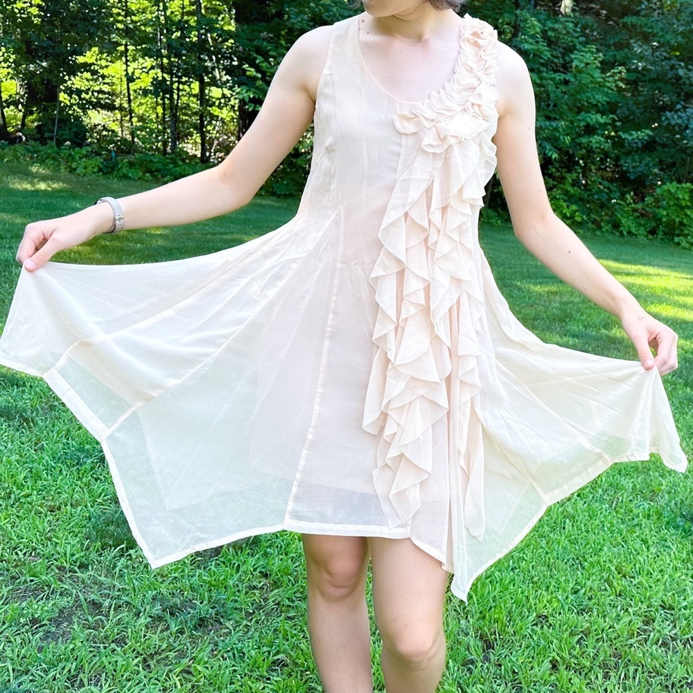 Modcloth A’REVE fairy dreamy romantic french vanilla dress, S. - Picture 11 of 15